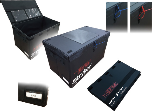 Returnable Box with RFID Tag, Improves the Efficiency of Inspection Process