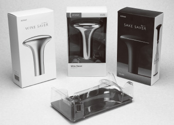 Packaging for “DENSO WINE SAVER SERIES”