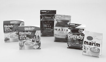 “Blendy and MAXIM” Coffee Packaging 