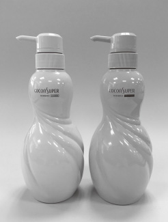 “Coconsuper” Shampoo Bottle