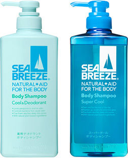 『SEA BREEZE BodyShampoo A Cool&Deodorant SEA BREEZE SuperCool BodyShampoo S』