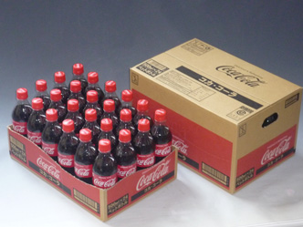 『“Coca-Cola 500PET”Quick Open“Display Carton”』
