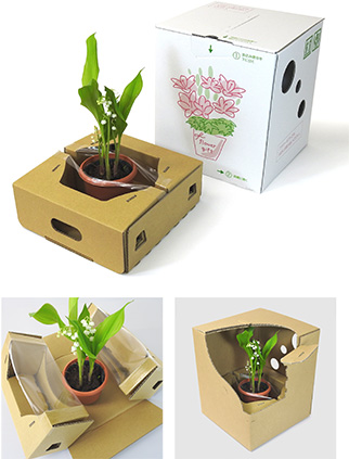 『J1-BOX for flower vase』