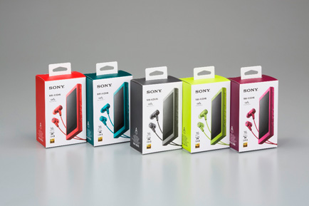 『Walkman A series package (hybrid printing utilizing digital printing)』