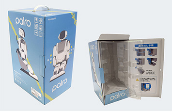 “Packaging that Shows a ‘Communication Robot’ with High-level Arti cial Intelligence”