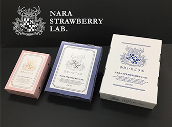 “Nara Strawberry Lab Kotoka, Awayuki, Pearl White gift package”