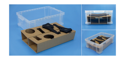 Cardboard Tray for containers
