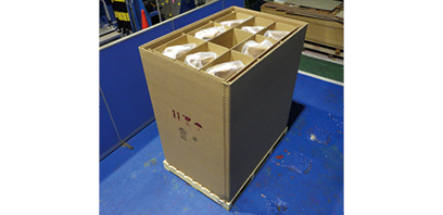 Improved Shipping Box for Steam Turbine Blades