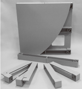 『テープレスMC中空ケタの活用による軽量段ボールパレットの開発』