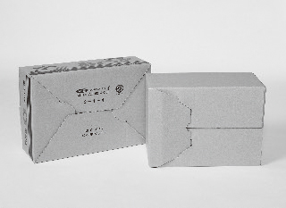 The tape-less corrugated cardboard for small agricultural products