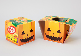 “KITKAT HALLOWEEN Box Caramel Pudding”