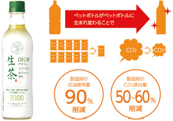 KIRIN NAMACHA DECAF 430ml PET BOTTLE