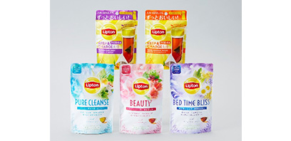 『Lipton Botanic Tea／リプトン ボタニックティー、Lipton KEEP & CHARGE／リプトン キープ＆チャージ』