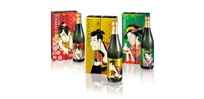 Hakutsuru Ukiyo-E Label Series