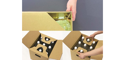 Easy to Hold Cardboard Box