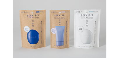 Stand Up Paper Pouch for SEKKISEI CLEAR WELLNESS