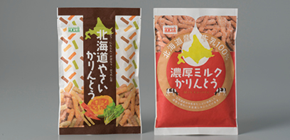 Paper Based Zippable Packages for “Karinto”, Japanese Fried Dough Cookies