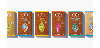 meiji THE Chocolate VENEZUELA cacao70%/ BRAZIL cacao70%/PERU cacao70%/ DOMINICAN REP. cacao70%/ VENEZUELAcacao55%/ BRAZIL cacao55%