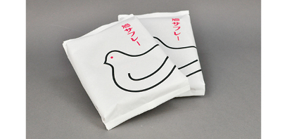 『鳩サブレーのパッケージ紙化「紙ピロー包装」』